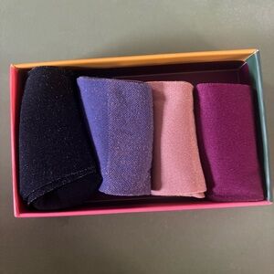 NWT Bombas Shiny Sock Gift Set in Gift Box
